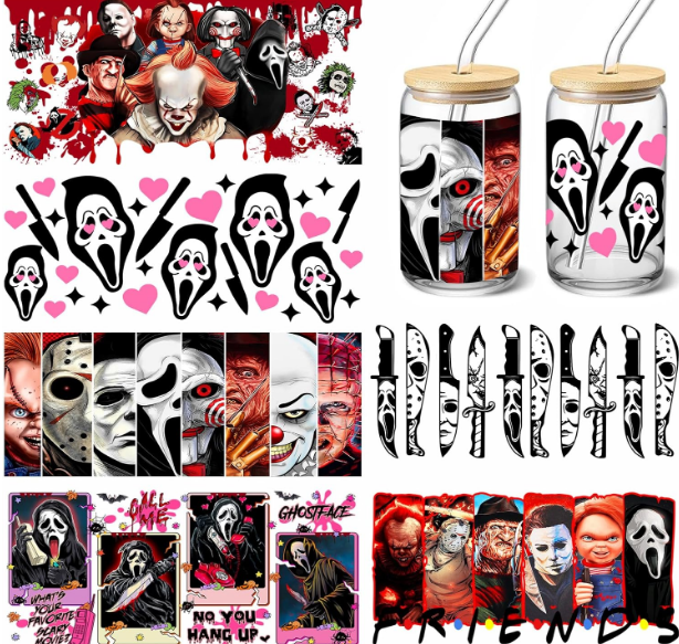 Halloween Cup Wraps