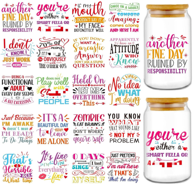Humorous Cup Wraps