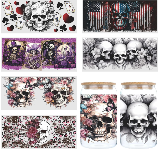 Skull Cup Wraps